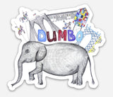 Dumbo Sticker