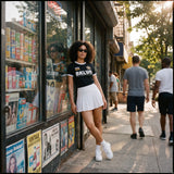 BKLYN Soccer Ringer Tee