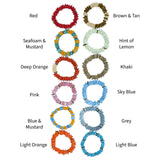 Ashanti African Bead Stretch Bracelet