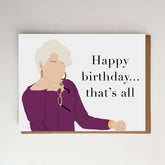 Devil Wears Prada Meryl Streep Birthday Card