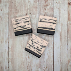 Aspen Grove - Black and White Goats Milk and Charcoal Soap