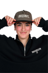 Brooklyn FC - Two-Toned Wordmark Hat - Brown/Black