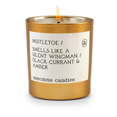 Mistletoe (Black Currant & Amber) Gold Tumbler Candle