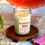 Bodega Run 8oz Soy Candle - Coquito & Tobacco