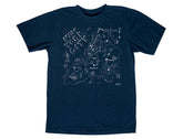 New York City Adult Tee - Navy