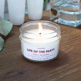 Life of the Party 4oz Soy Candle - Bonfire & Marshmallow