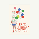 Pepperoni Please Birthday Greeting Card
