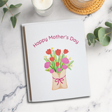 Mother's Day Card Flower Bouquet