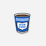New York City (NYC) Coffee 3" Sticker