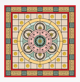 Stained-Glass Silk Scarf