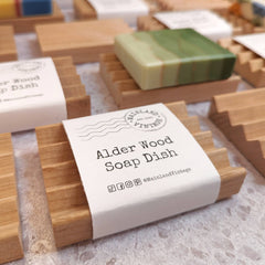Alder Wood Soap Dish