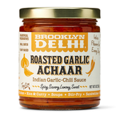 Roasted Garlic Achaar (Spicy Indian Condiment)
