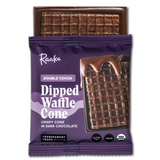Double Cocoa Waffle Cone