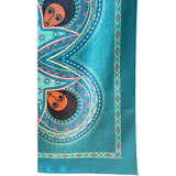 Afro Medallion Ethiopian Inspired Silk Scarf