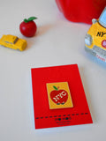 "Big Apple" Enamel pin