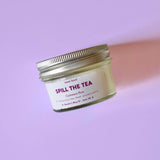 Spill The Tea 4oz Soy Candle - Cashmere Plum