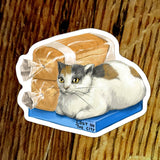 Bodega Cat Loaf Sticker