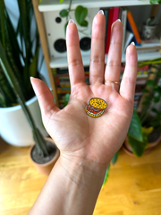 Lox Bagel 1" Enamel Pin