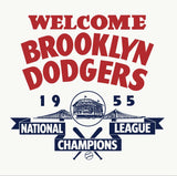 Welcome Brooklyn Dodgers 1955 Champs Magnet