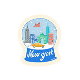 New York City Snowglobe Sticker