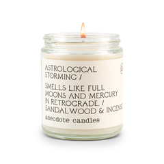 Astrological Storming (Sandalwood & Incense) Candle