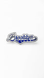 "Brooklyn" Dodger Blue Paisley Boro Pin