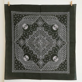 Mystical Afro Angels Ethiopian-Inspired Bandana - Black