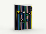 Party Streamers Thank You Card