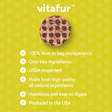 Vitafur Barkin Burger Chicken & Pumpkin Dog Treat