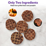 Vitafur Barkin Burger Bison & Pumpkin Dog Treat