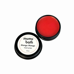 All Natural Vegan Lip Balm - Mango Mango Tinted