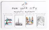 New York City Magnetic Bookmarks