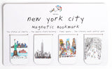 New York City Magnetic Bookmarks