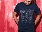 New York City Adult Tee - Navy