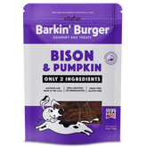 Vitafur Barkin Burger Bison & Pumpkin Dog Treat