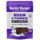 Vitafur Barkin Burger Bison & Pumpkin Dog Treat