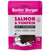 Vitafur Barkin Burger Salmon & Pumpkin Dog Treat
