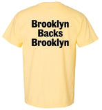 Brooklyn Org T-Shirt Yellow