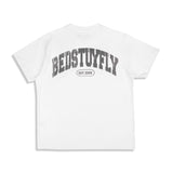 Classic BedStuy Fly Boxy Fit T-Shirt (White)