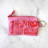 Brooklyn Keychain Zipper Pouch