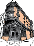 Brooklyn Inn Silk Screen Print