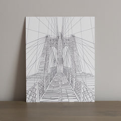 Brooklyn Bridge Poster