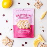 Lemon Cranberry Brittle