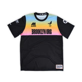 Brooklyn Org x Mazzi Sports Goalie Jerseys - Pink/Yellow/Blue Gradient