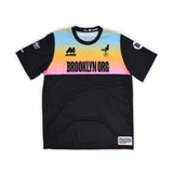 Brooklyn Org x Mazzi Sports Goalie Jerseys - Pink/Yellow/Blue Gradient
