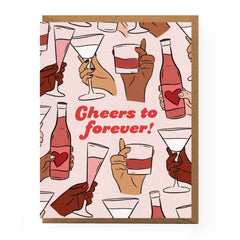 Cheers to Forever Card