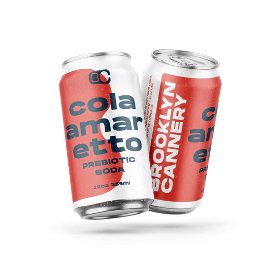 Cola Amaretto Prebiotic Soda