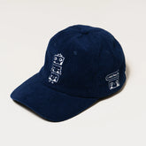KAO Navy Corduroy Baseball Cap