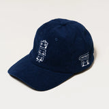 KAO Navy Corduroy Baseball Cap