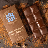 Nunu Chocolates Soft Caramel & Dark Chocolate Bar